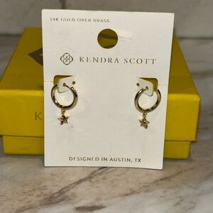Kendra Scott Gold Hoop Earrings